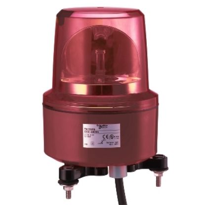 Picture of Rotating beacon, Harmony XVR, 130mm, red, without buzzer, 120V AC