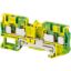 Picture of Terminal block, Linergy TR, push-in type, 4 points, 4mm², protective earth, green-yellow, set of 50