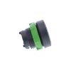 Picture of Harmony XB5, Push button head, plastic, flush, green, 22mm, spring return, unmarked