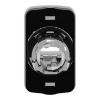 Picture of Illuminated double headed push button head, Harmony XB4, metal, 22mm, 1 green flush marked I + 1 pilot light + 1 red flush marked O