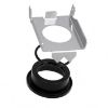 Picture of Flush mounting kit, Harmony XB4, metal, black, for push button and pilot light 22mm
