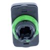 Picture of Head for double headed push button, Harmony XB5, plastic, 22mm, 1 white flush marked I + 1 black flush marked O