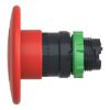 Picture of Emergency stop head, Harmony XB5, switching off, plastic, red mushroom 60mm, 22mm, trigger latching push pull