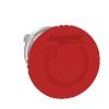 Picture of Harmony XB4, Emergency stop head, switching off, metal, red mushroom 40mm, 22mm, trigger latching turn to release