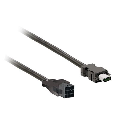 Picture of encoder cable 5m shielded, leads connection for BCH2.B/.D/.F, CN2 plug