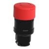 Picture of Emergency stop head, Harmony XB4, switching off, black metal, red mushroom 30mm, 22mm, trigger latching turn to release