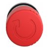 Picture of Emergency stop head, Harmony XB4, switching off, black metal, red mushroom 30mm, 22mm, trigger latching turn to release