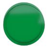 Picture of Head for pilot light, Harmony XB4, Harmony XB5, green, 22mm, universal LED, plain lens, unmarked