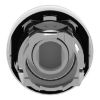Picture of Harmony XB4, Head for Pilot light, metal, white, 22mm, universal LED, plain lens