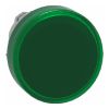 Picture of Harmony XB4, Head for Pilot light, metal, green, 22mm, universal LED, plain lens