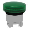 Picture of Harmony XB4, Head for Pilot light, metal, green, 22mm, universal LED, plain lens