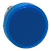 Picture of Harmony XB4, Head for Pilot light, metal, blue, 22mm, universal LED, plain lens