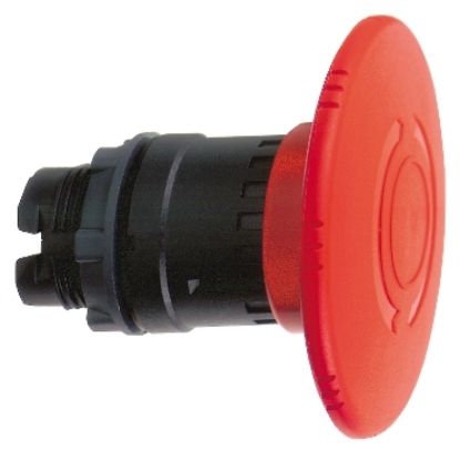 Picture of Emergency stop head, Harmony XB5, switching off, plastic, red mushroom 60mm, 22mm, trigger latching turn to release