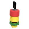 Picture of Emergency stop head, Harmony XB5, switching off, plastic, red mushroom 30mm, 22mm, trigger latching key release