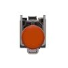 Picture of Harmony XB4, Pilot light, grey plastic, orange, 22mm, universal LED, plain lens, 24V AC DC