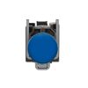 Picture of Harmony XB4, Pilot light, grey plastic, blue, 22mm, universal LED, plain lens, 24V AC DC