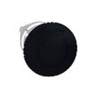 Picture of Mushroom push button head 40mm, Harmony XB4, metal, black, 22mm, latching turn realease