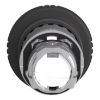 Picture of Mushroom push button head 40mm, Harmony XB4, metal, black, 22mm, latching turn realease