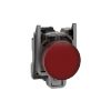 Picture of Harmony XB4, Pilot light, grey plastic, red, 22mm, universal LED, plain lens, 230...240V AC
