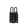 Picture of Push-to-test pilot light, Harmony XB4, metal, orange, universal LED, screw clamp terminals, 24V
