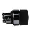 Picture of Harmony XB4, Selector switch head, metal, black, 22mm, 3 positions, spring return to center
