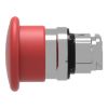 Picture of Harmony XB4, Head for non illuminated pushbutton, mushroom 40mm, metal, red, 22mm, spring return