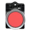Picture of Complete push button, Easy Harmony XA2, plastic, flush, red, 22mm, spring return, unmarked, 1NC