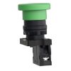 Picture of Complete push button, Easy Harmony XA2, plastic, green mushroom head 40mm, 22mm, 1NO