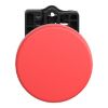 Picture of Complete push button, Easy Harmony XA2, plastic, red mushroom head 40mm, 22mm, 1NC