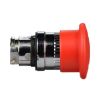 Picture of Emergency stop head, Harmony XB4, switching off, metal, red mushroom 40mm, 22mm, trigger latching push pull