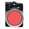 Picture of Complete push button, Easy Harmony XA2, plastic, flush, red, 22mm, push push, unmarked, 1NC