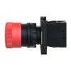 Picture of Complete emergency switching off push button, Easy Harmony XA2, plastic, red mushroom 30mm, 22mm, turn to release, 1NC