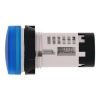 Picture of Monolithic pilot light, Harmony XB7, plastic, blue, 22mm, plain lens for BA9s bulb, lt 250V