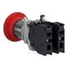 Picture of Complete emergency stop push button, Harmony XB4, Explosive atmosphere, TURN TO RELEASE