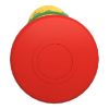 Picture of Emergency stop push button, Harmony XB7, 22mm, red mushroom 40mm, trigger latching pull to release, 1NC