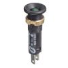 Picture of Pilot light, Harmony XVL, plastic, green, 8mm, protruding LED, faston connectors, 24V DC