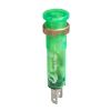 Picture of Pilot light, Harmony XVL, plastic, green, 8mm, covered LED, faston connectors, 24V DC