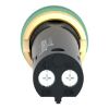 Picture of Pilot light, Harmony XVL, plastic, green, 12mm, covered LED, 24V DC