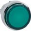 Picture of head for illuminated push button, Harmony XB4, green projecting pushbutton 22mm spring return BA9s bulb