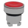 Picture of Head for illuminated push button, Harmony XB4, metal, flush, red, 22mm, spring return, plain lens for BA9s bulb