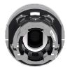 Picture of Head for illuminated push button, Harmony XB4, metal, flush, blue, 22mm, spring return, plain lens for BA9s bulb