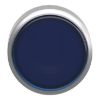 Picture of Head for illuminated push button, Harmony XB4, metal, flush, blue, 22mm, spring return, plain lens for BA9s bulb