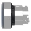 Picture of Head for illuminated push button, Harmony XB4, metal, flush, blue, 22mm, spring return, plain lens for BA9s bulb