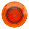 Picture of Harmony XB4, Head for illuminated push button, metal, orange mushroom 40mm, 22mm, universal LED, spring return, unmarked