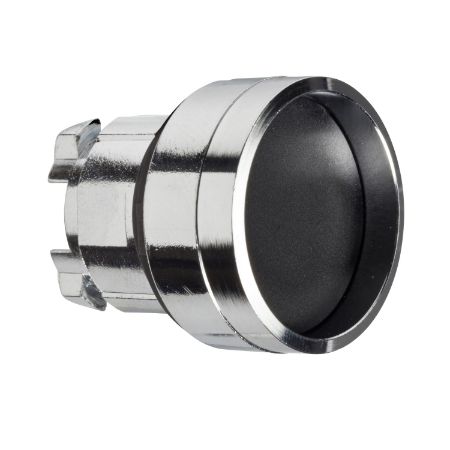 Picture of Head for non illuminated push button, Harmony XB4, metal, recessed, black, 22mm, spring return, unmarked