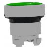 Picture of Harmony XB4, Push button head, metal, flush, green, 22mm, spring return, marked START