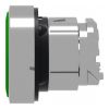 Picture of Harmony XB4, Push button head, metal, flush, green, 22mm, spring return, marked START