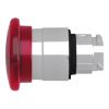 Picture of Head for illuminated emergency switching off push button, Harmony XB4, metal, red mushroom 40mm, 22mm, universal LED, push pull