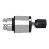Picture of Head for key selector switch, Harmony XB4, metal, black, 22mm, key 3131A, 2 positions, stay put