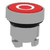 Picture of Harmony XB4, Push button head, metal, flush, red, 22mm, spring return, marked O